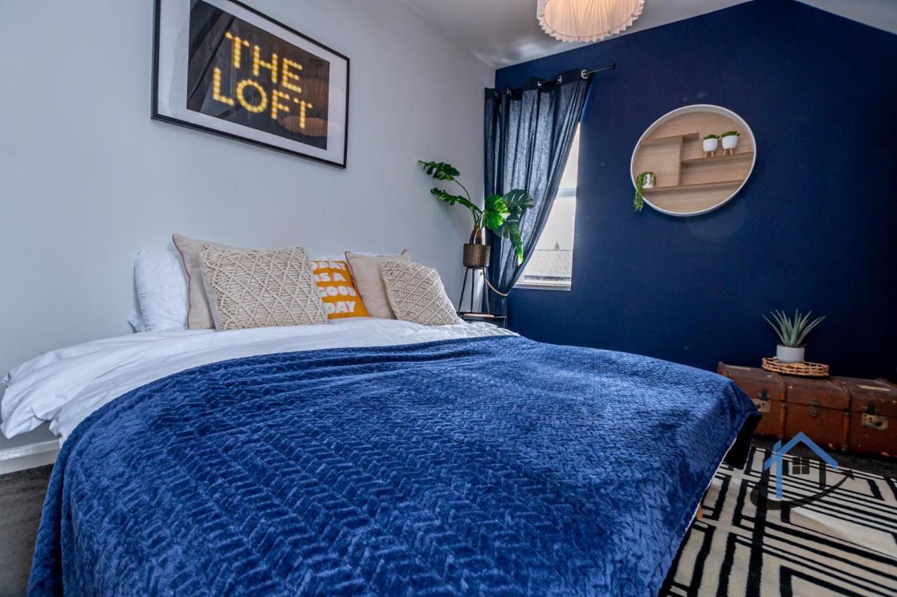 Flat 5, Super King Bed, Free Parking, Workspace, Free Wi-Fi Nottingham Exteriör bild