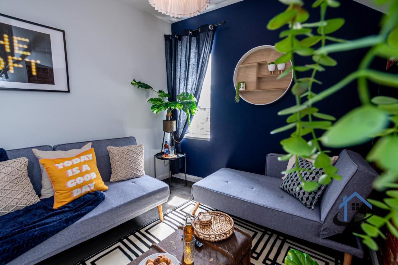Flat 5, Super King Bed, Free Parking, Workspace, Free Wi-Fi Nottingham Exteriör bild