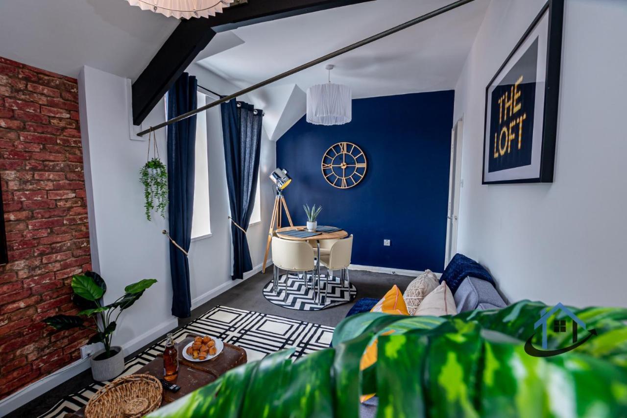 Flat 5, Super King Bed, Free Parking, Workspace, Free Wi-Fi Nottingham Exteriör bild
