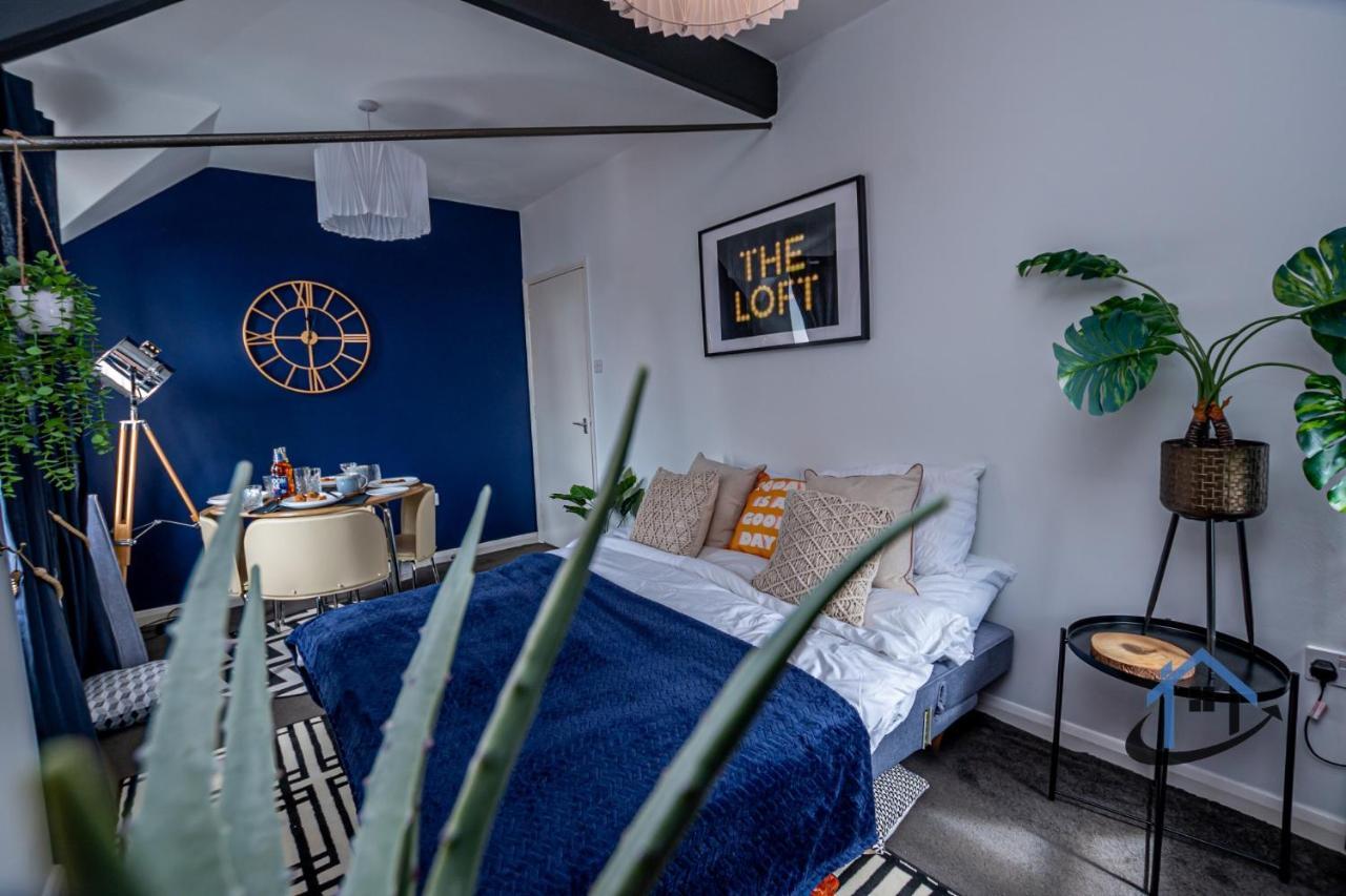 Flat 5, Super King Bed, Free Parking, Workspace, Free Wi-Fi Nottingham Exteriör bild