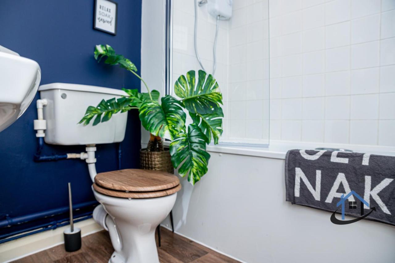 Flat 5, Super King Bed, Free Parking, Workspace, Free Wi-Fi Nottingham Exteriör bild